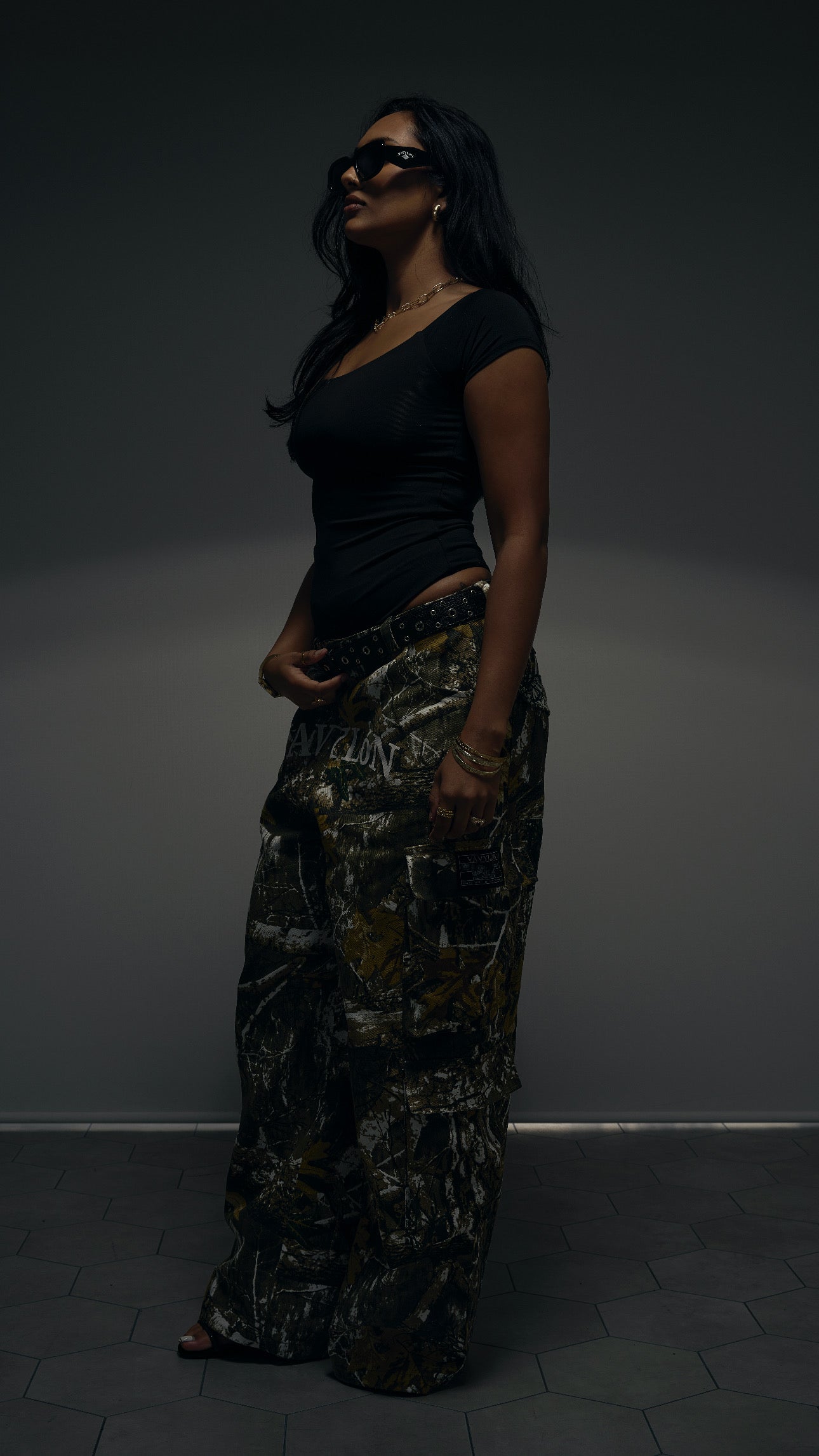VAVYLóN "Leaves & Limbs Camo" Cargo Pants