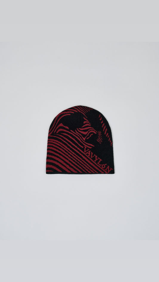 VAVYLóN "Wanderlust" Beanie 赤