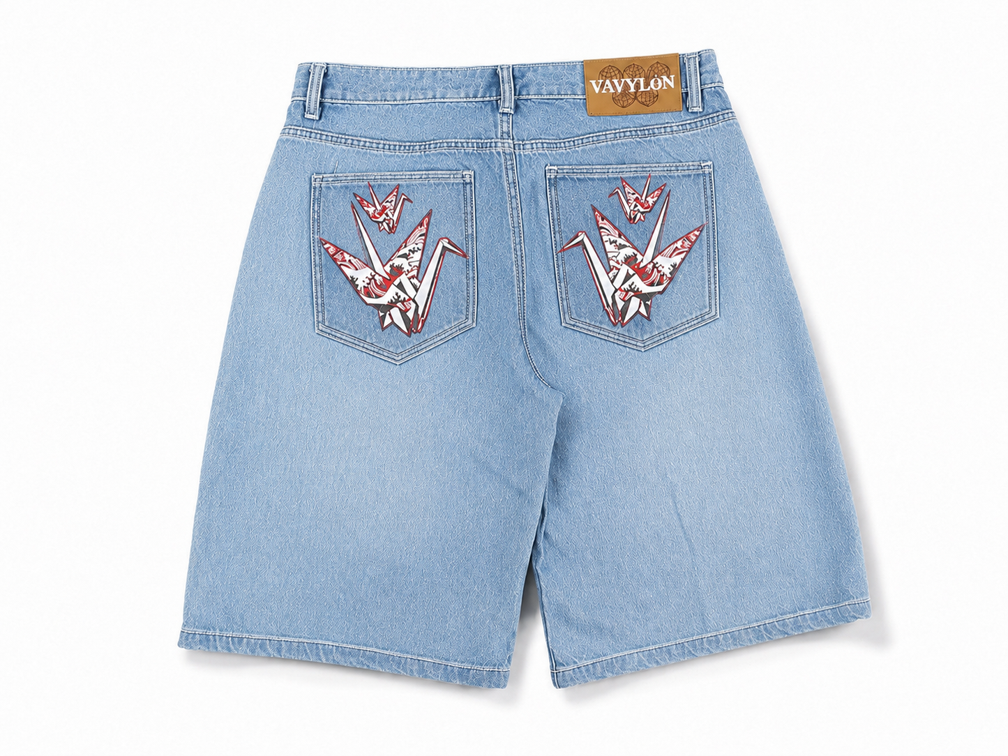(Pre-Order) VAVYLóN Origami Denim Shorts - Usuiro