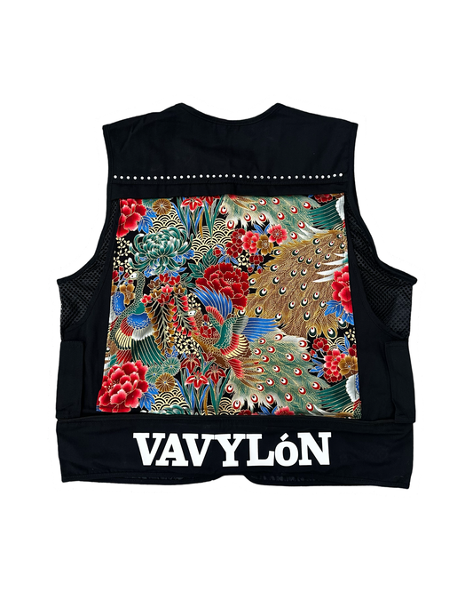 VAVYLóN "Wanderlust" Rhinestone Utility Vest