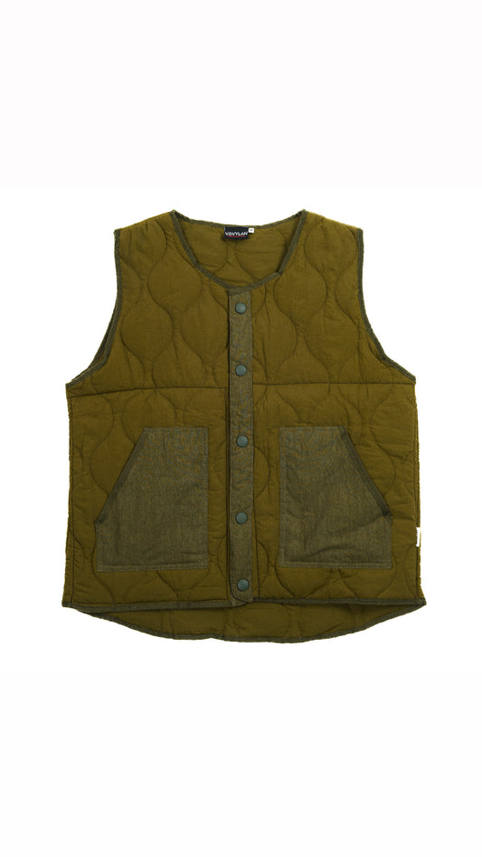 VAVYLóN Quilted Liner Puffer Vest.