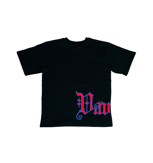 VAVYLóN 犬神 Tee - Purple & Red