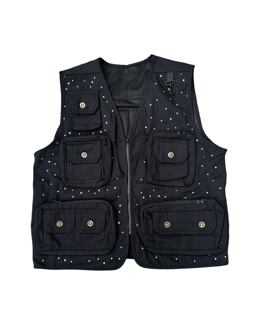 VAVYLóN "Wanderlust" Rhinestone Utility Vest