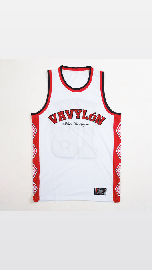 VAVYLóN "彼岸花" (Red Lillies) Basketball Jersey